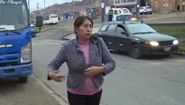 Mujer fue asaltada en Mi Perú.