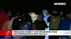 Ventanilla: Pescador murió y uno desapareció tras ser volcados por ola