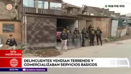 Ventanilla: Policía capturó a traficantes de terrenos