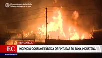 Incendio en Ventanilla.