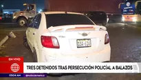 Persecución policial en Ventanilla. Foto y video: América Noticias