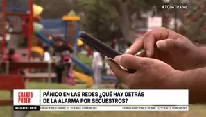 La verdad de audios de WhatsApp que alertan de supuestas mafias que secuestran niños. Foto y video: Cuarto Poder