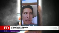 Jorge Cuyubamba. América Noticias