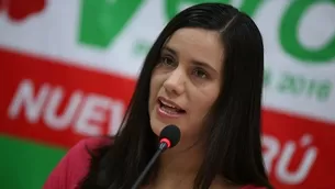 La congresista de Avanza País, Patricia Chirinos, recibió el respaldo de todas sus colegas mujeres del parlamento / Foto: Archivo El Comercio