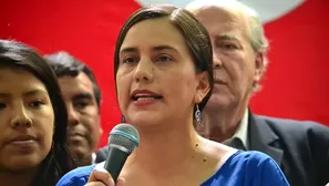 Verónika Mendoza. Foto: Andina