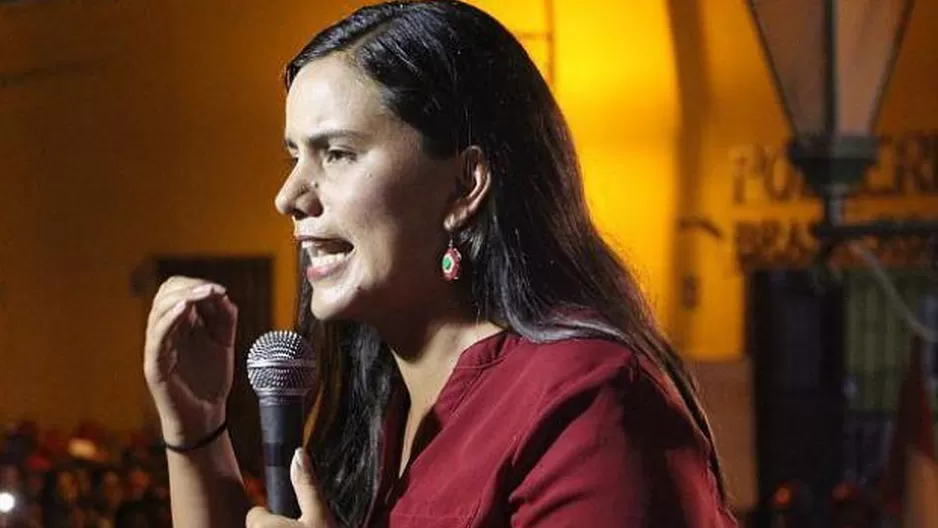 Verónika Mendoza, excandidata presidencial. Foto: El Comercio