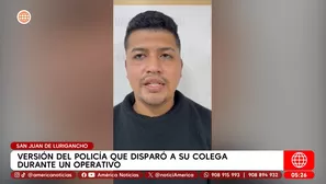 Versión del policía que disparó a su colega durante operativo. Foto y video: Unidad de investigación