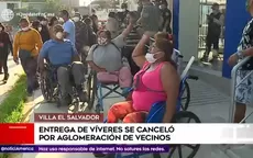 VES: Cancelaron reparto de víveres que organizó el Club Deportivo Municipal - Noticias de ballet-municipal