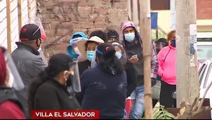 Pacientes con síntomas y asintomáticos se dieron cita en el lugar. Foto y video: América Noticias 