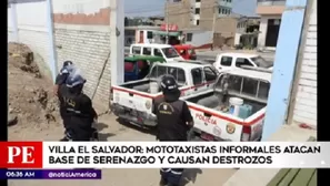 El hecho ocurrió en Villa El Salvador. Foto: América TV