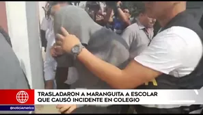 El hecho ocurrió en el Colegio Trilce de Villa El Salvador. Foto: América Noticias