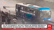 Vía de Evitamiento: Dictan prisión preventiva a chofer de bus