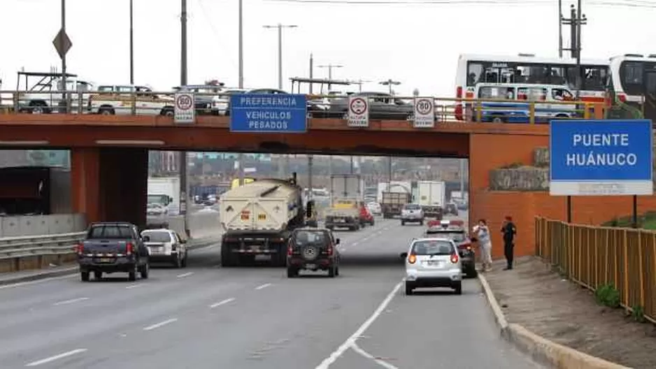 Vía de Evitamiento. Foto: El Comercio