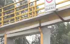 Vía de Evitamiento: Vecinos piden reparación de puente peatonal Caja de Agua - Noticias de lamsac