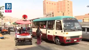 El tráfico en la zona de la avenida Grau con jirón Huánuco se ha vuelto cada vez más complicado debido a las obras que se vienen ejecutando como parte del proyecto de la Vía Expresa Grau. Video: Canal N