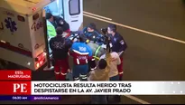 Accidente en Javier Prado. América Noticias