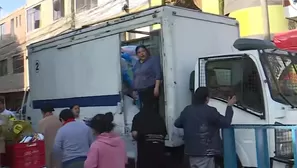 El proceso de demolición del mercado San Juan Grande en SJM en el marco de la Vía Expresa Sur. / Video: Canal N