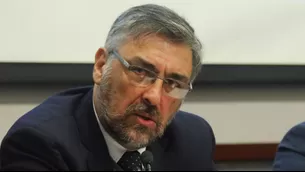 Raúl Molina, viceministro de Gobernanza. El Comercio