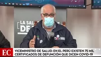 Luis Suárez, viceministro de Salud Pública. Video: América