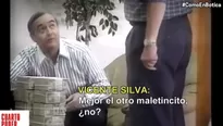 Silva Checa estaba libre del delito de peculado desde el 2013, porque su caso simplemente prescribi&oacute;. (Foto: Captura/Video: Cuarto Poder)