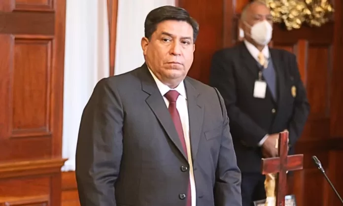 Vicente Tiburcio juramenta como ministro del Interior