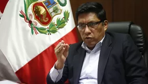 Ministro Vicente Zeballos se refirió a Keiko Fujimori. Video: Canal N / Foto: El Comercio