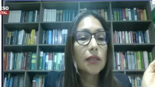 Vicky Navarro, extrabajadora de Jorge Torres Saravia, declara ante la Comisión de Fiscalización. / Video: Canal N