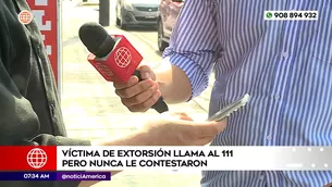 Dueño de pollería llamó a Central 111 para denunciar extorsión, pero no obtuvo respuesta. Foto y video: América Noticias