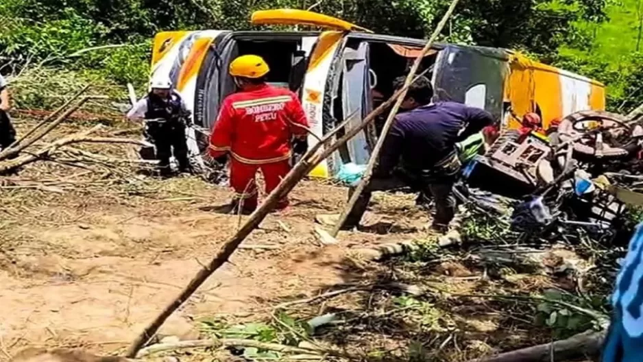 Víctimas de accidente en San Martín reciben atención médica