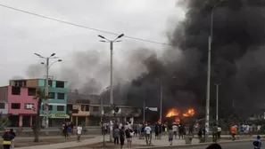 Deflagración en Villa El Salvador: víctimas exigen justicia. Foto y video: Canal N/Andina