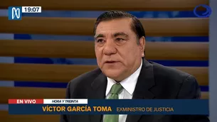 Víctor García Toma. Video: Canal N