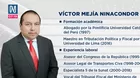 Víctor Mejía: Conoce el perfil del nuevo jefe de la Sunat