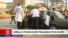 La Victoria: acribillan a policías cuando trasladaban 10 mil soles en auto 