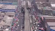 La Victoria: Ambulantes invaden tercer carril de la Avenida Aviación