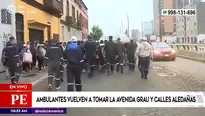 Ocurrió en la avenida Grau. Foto: AN