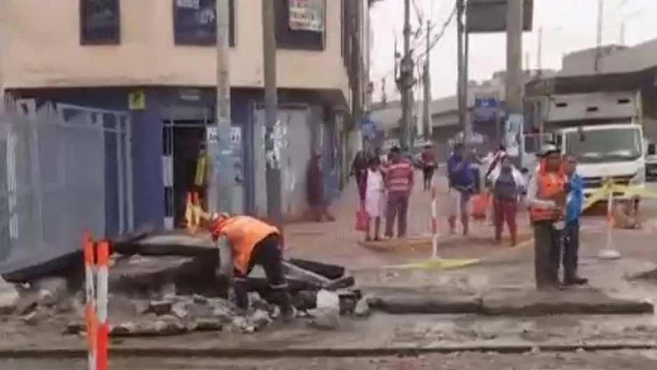 Ocurrió en La Victoria. Foto: Canal N