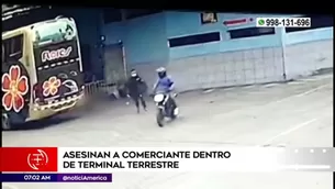 Cámaras de vigilancia captaron el violento robo.