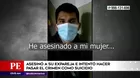 La Victoria: Asesinó a su expareja e intentó hacer pasar el crimen como suicidio