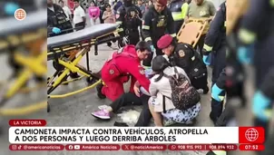 Accidente en La Victoria deja heridos y tres vehículos dañados. Foto y video: AN