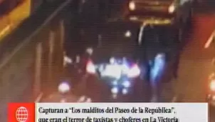 Captura en La Victoria. América Noticias