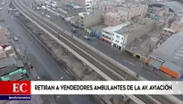 Cierre de la avenida Aviación.