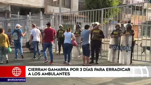 Gamarra fue clausurado. Foto: América Noticias