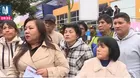 La Victoria: Continúa protesta de comerciantes del Parque Cánepa