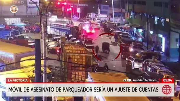 La Victoria: Móvil de asesinato de parqueador sería un ajuste de cuentas. Foto: América Noticias