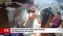 Asalto en restaurante de La Victoria. Foto y video: América Noticias