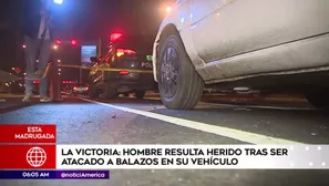 Intento de asesinato en La Victoria. América Noticias