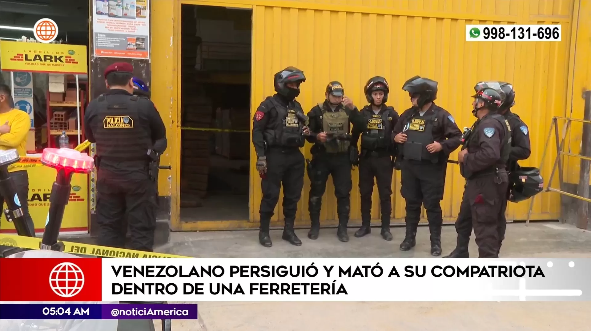 Asesinato en La Victoria. Foto: América Noticias