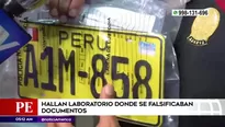 Falsificaban documentos en Gamarra. América Noticias