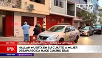 Hallan muerta a mujer desaparecida en La Victoria. Foto y video: América Noticias