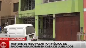 Los jubilados fueron dopados por un sujeto que se hizo pasar por un trabajador de Padomi